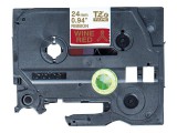 Brother TZe-RW54 (24mm) - 4m vörös alapon arany eredeti P-Touch szalag