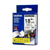 Brother TZE-S241 Strong laminált P-touch szalag (18mm) Black on White - 8m (TZES241)
