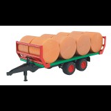 Bruder Bálaszállító pótkocsi 8 körbálával (02220)