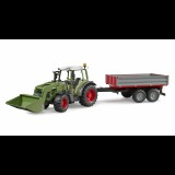 Bruder Fendt Vario 211 traktor homlokrakodóval műanyag modell (1:16) (02182)
