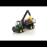 Bruder John Deere 1210E traktor rönkrakodóval Zöld (02133)