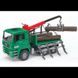 Bruder MAN TGA 41.440 rakodódarus rönkszállító (1:16) (02769)