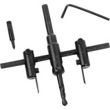 Brüder Mannesmann Állítható lyukfűrész, körkivágó 30-120 mm Mannesmann 537 (537)