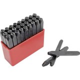 Brüder Mannesmann Mannesmann 243-B-3MM, betű beütő készlet, 27 részes, betűméret:3 mm (243-B-3MM)