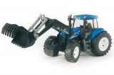 BRUDER New Holland T8040 homlokrakodóval (03021)