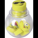 Brunnen 1027400 Vidám radír szett műanyag tartóban (1027400)