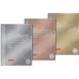 Brunnen A4 80 lapos kockás fémes spirálfüzet (106732895)