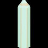 Brunnen ceruza alakú menta radír