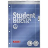 Brunnen Premium A4 80 lap vonalas spirálos jegyzetfüzet (1067111)