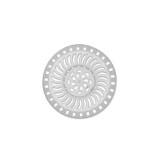 BT Lefolyószűrő műanyag fehér