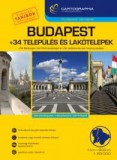 Budapest +34 település és lakótelepek atlasz - Cartographia
