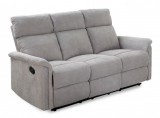 Budapesti Kárpitos Anmar háromszemélyes relax kanapé szürke szövet