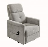 Budapesti Kárpitos Atlas elektromos relaxfotel - szürke