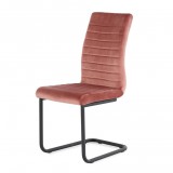 Budapesti Kárpitos Buchholz étkezőszék - rózsaszín