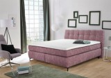 Budapesti Kárpitos Gitta boxspring ágy (180 x 200 ) - rózsaszín