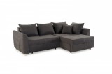 Budapesti Kárpitos GROOMER - univerzális sarokkanapé - sötétszürke