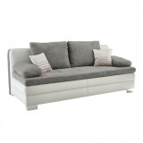 Budapesti Kárpitos Incol kanapéágy - szürke/fehér