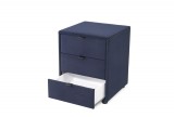 Budapesti Kárpitos Lilli éjjeli szekrény - sötét kék