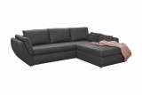 Budapesti Kárpitos Texas univerzális sarokkanapé - sötétszürke