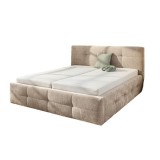 Budapesti Kárpitos TIVOLI 180 kárpitos ágy ágyráccsal és matraccal - bézs