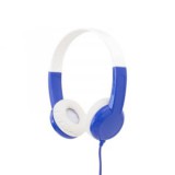 BuddyPhones Discover gyermek fejhallgató kék-fehér (BP-DIS-BLUE-01)