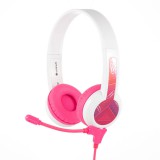 BuddyPhones kids headphones wired StudyBuddy (Pink)