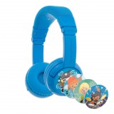 BuddyPhones Play+ Bluetooth gyermek fejhallgató kék (BT-BP-PLAYP-BLUE) (BT-BP-PLAYP-BLUE) - Fejhallgató