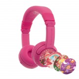 BuddyPhones Play+ Bluetooth gyermek fejhallgató rózsaszín (BT-BP-PLAYP-PINK) (BT-BP-PLAYP-PINK) - Fejhallgató
