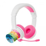 BuddyPhones School+ Wireless Bluetooth Headset for Kids Pink BT-BP-SCHOOLP-PINK