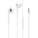 Budi EP20D wired earbuds, 3.5mm mini jack (white)