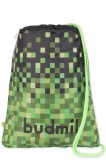 BUDMIL SAMARA Tornazsák fekete-zöld