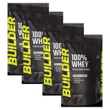 Builder 100% Whey  Protein fehérje 4x1 Kg (4 kg)