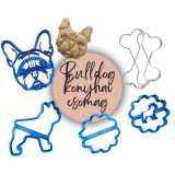 Bulldog mintás konyhai sütőforma csomag