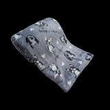 Bulldog mintás wellsoft pléd, 200 x 230 cm, szürke