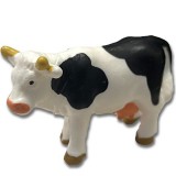 Bullyland Micro fekete-fehér tehén játékfigura (BL62268B) - Játék állatok