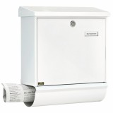 Burg Wachter® ComfortSet 91300 W nagyméretű kerítésen kívüli postaláda újságtartóval
