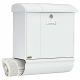 Burg Wachter® OlympSet 91600 W extra nagyméretű kerítésen kívüli postaláda újságtartóval