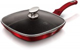 Burgundy Line Collection Grill serpenyő fedővel 28 cm BH-1613N