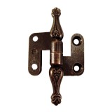 Bútor díszzsanér barna jobbos