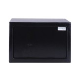 Bútorszéf, kulcsos zár, 310x200x200 mm, DONAU Tech, fekete (D19076351)