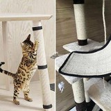 Bútorvédő kaparószőnyeg macskáknak, tartós és karomkímélő felület bútorok védelmére