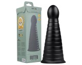 BUTTR Devil Dog - tapadókorongos dildó (fekete)