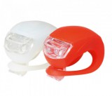 BV 10 LED-es kerékpárlámpa készlet, szilikon