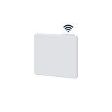 BVF CP1 WiFi elektromos fűtőpanel - Fehér, 1500 watt (CP1WH15) + ajándék kerekes láb