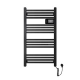 BVF Kobe 500W elektromos törölközőszárító radiátor - Fekete (KOBEB05)