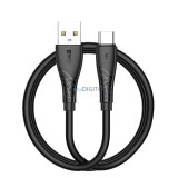BWOO USB kábel - USB-C 1m 27W 3A Fekete BO-X318C BO-X318C