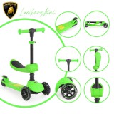 Byox Lamborghini 2IN1 ráülős roller ZÖLD