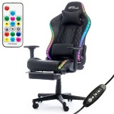 ByteZone Cobra masszázs gaming szék fekete (BZ5943B) (BZ5943B) - Gamer Szék