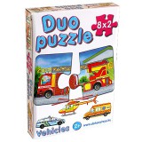 Bébi Duo puzzle SOS járművekkel Dohány-Toys