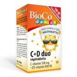 Bioco Magyarország Kft. BioCo C+D3 Duo Junior Rágótabletta 100x